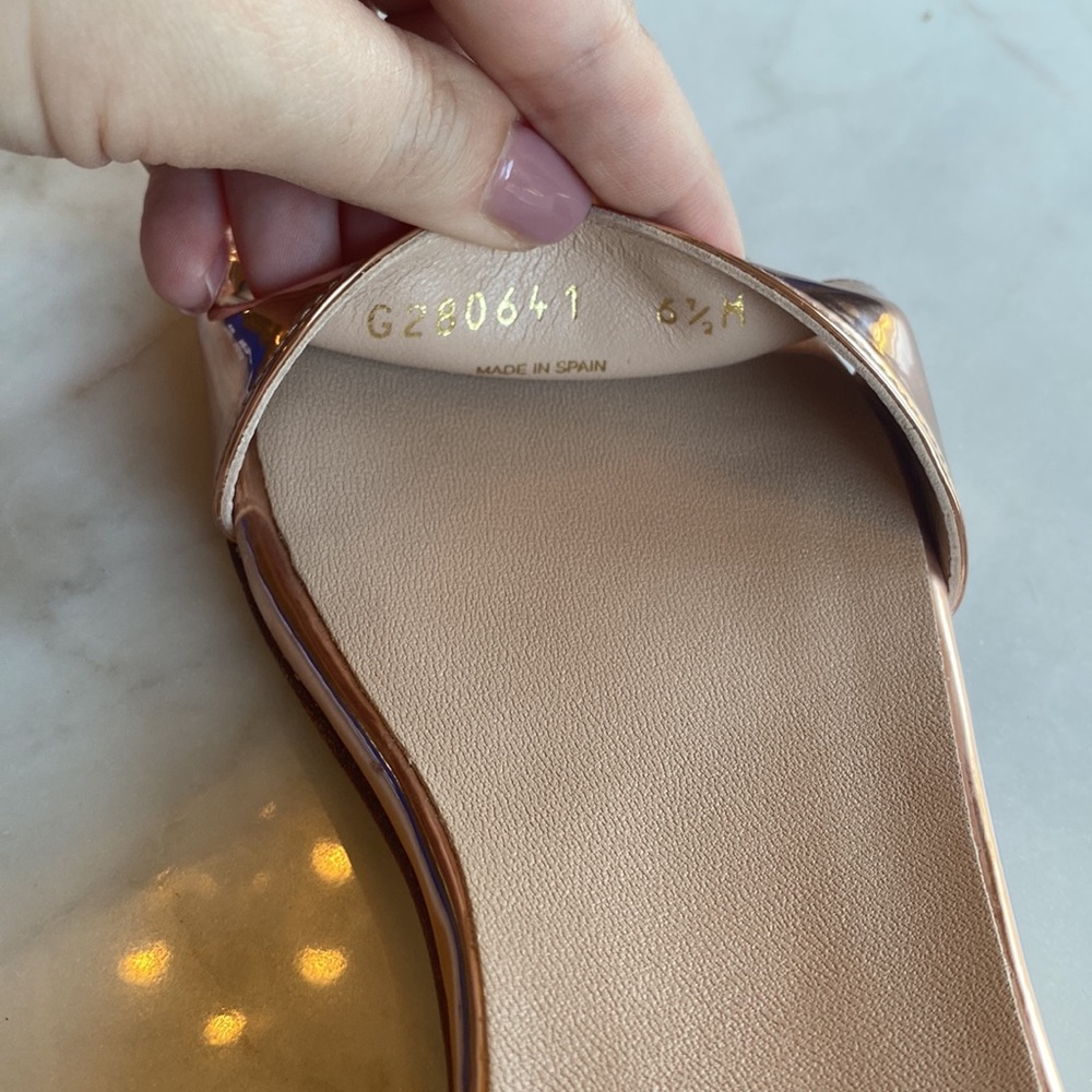 Stuart Weitzman Peewee Beige Glass heels - Picture 8 of 8